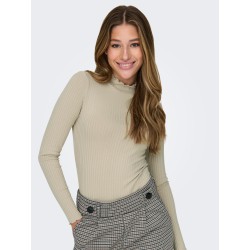 JDY Fransiska L/S Bluse - Chateau Gray