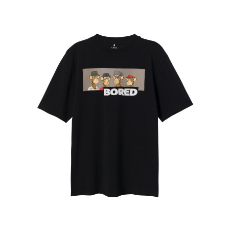 LMTD Avan "Bored" S/S T-shirt - Sort