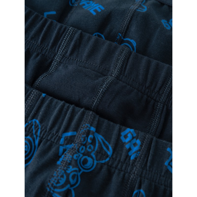 NAME IT Mini Gamer Boxershorts 3-Pak - Dark Sapphire