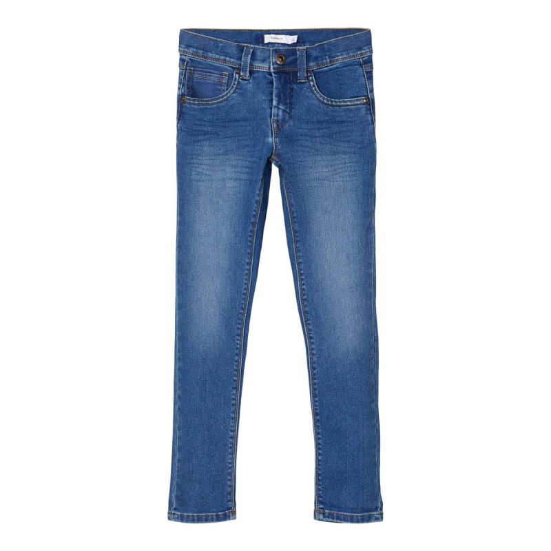 NAME IT Kids Robin Denimtax Bukser - Medium Blue Denim