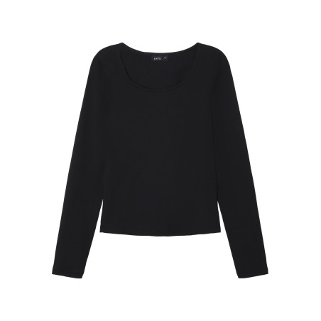 LMTD Rova L/S Kort Top - Sort