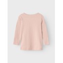 NAME IT Mini L/S Kab Bluse - Sepia Rose