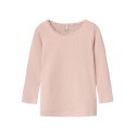 NAME IT Mini L/S Kab Bluse - Sepia Rose