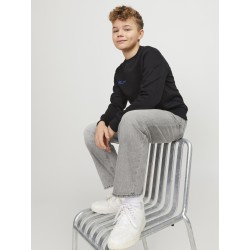 JACK & JONES Junior Chris Original Jeans - Grey Denim