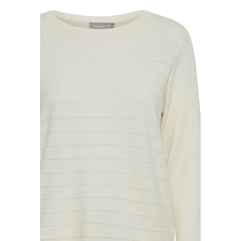 FRANSA Sinem Pullover - Arctic Wolf