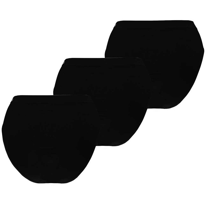 Bambus Dame Trusser Seamless 3-Pak - Sort