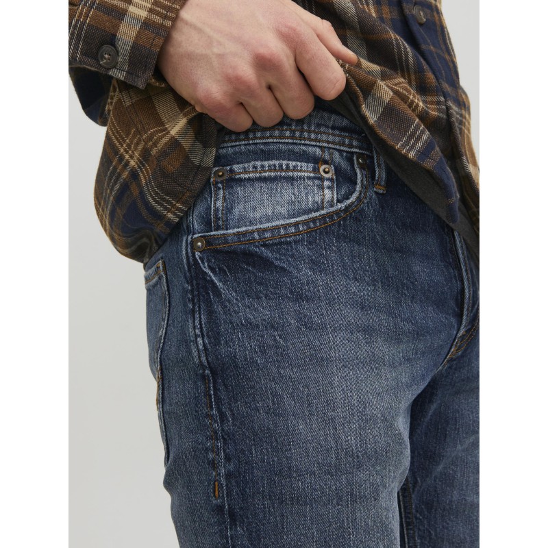 JACK & JONES Mike Tappered Comfort Fit - Blue Denim