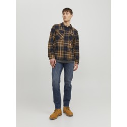 JACK & JONES Mike Tappered Comfort Fit - Blue Denim