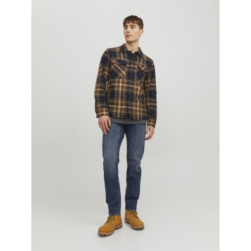 JACK & JONES Mike Tappered Comfort Fit - Blue Denim