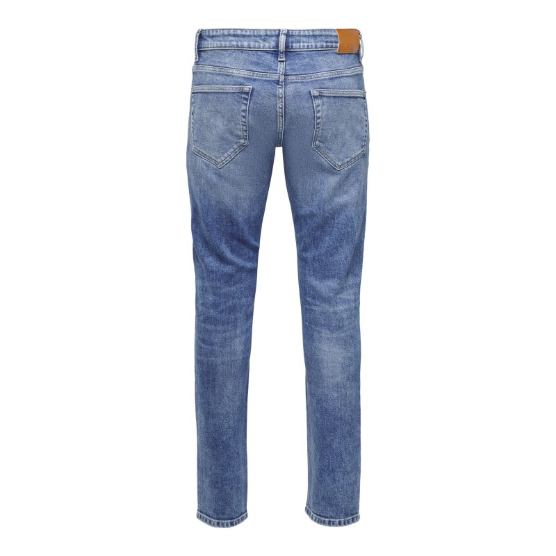 ONLY & SONS Weft Regular Bukser - Medium Blue Denim