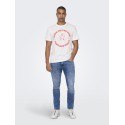 ONLY & SONS Weft Regular Bukser - Medium Blue Denim