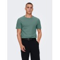 ONLY & SONS Onsmatt Langy Kortærmet Tee - Dark Forest