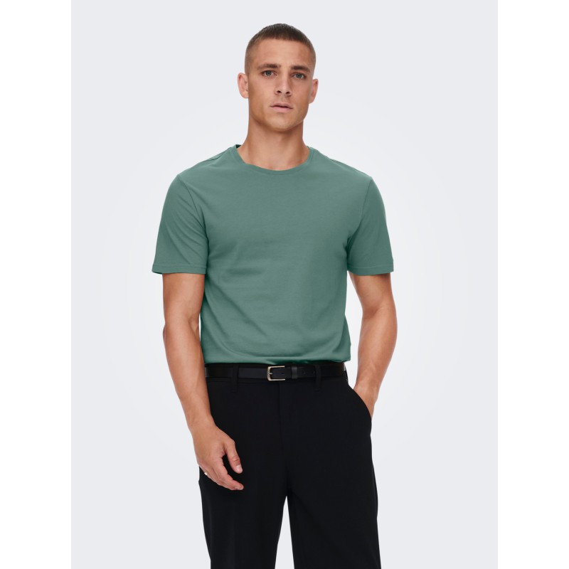 ONLY & SONS Onsmatt Langy Kortærmet Tee - Dark Forest