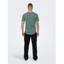 ONLY & SONS Onsmatt Langy Kortærmet Tee - Dark Forest