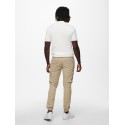 ONLY & SONS Onscam Stage Cargo Cuff Life 6687 - Chinchilla