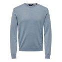 ONLY & SONS Wyler L/S Striktrøje - Mountain Spring