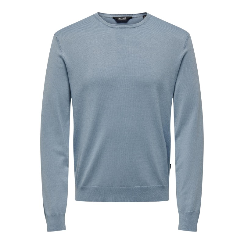 ONLY & SONS Wyler L/S Striktrøje - Mountain Spring