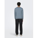ONLY & SONS Wyler L/S Striktrøje - Mountain Spring