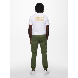 ONLY & SONS Onscam Stage Cargo Cuff Life 6687 - Olive Night