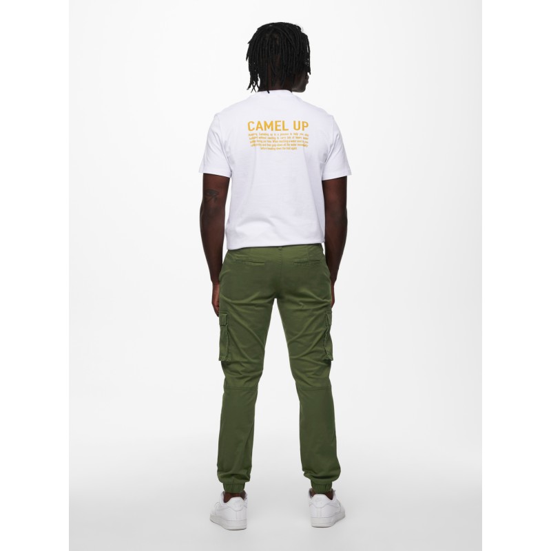 ONLY & SONS Onscam Stage Cargo Cuff Life 6687 - Olive Night