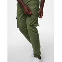 ONLY & SONS Onscam Stage Cargo Cuff Life 6687 - Olive Night