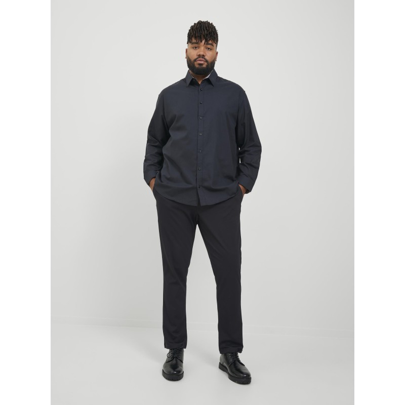 JACK & JONES Plus Size Marco Chino Bukser - Sort