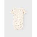 NAME IT Baby/Mini Bodystocking S/S 2-pak - Buttercream