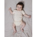 NAME IT Baby/Mini Bodystocking S/S 2-pak - Buttercream
