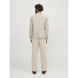 JACK & JONES Jprriviera Linen Hybrid Blazer Slim Fit - Travertine