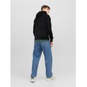 JACK & JONES Jorvesterbro Sweat Hood - Sort