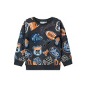 NAME IT Mini Think Sweatshirt - India Ink