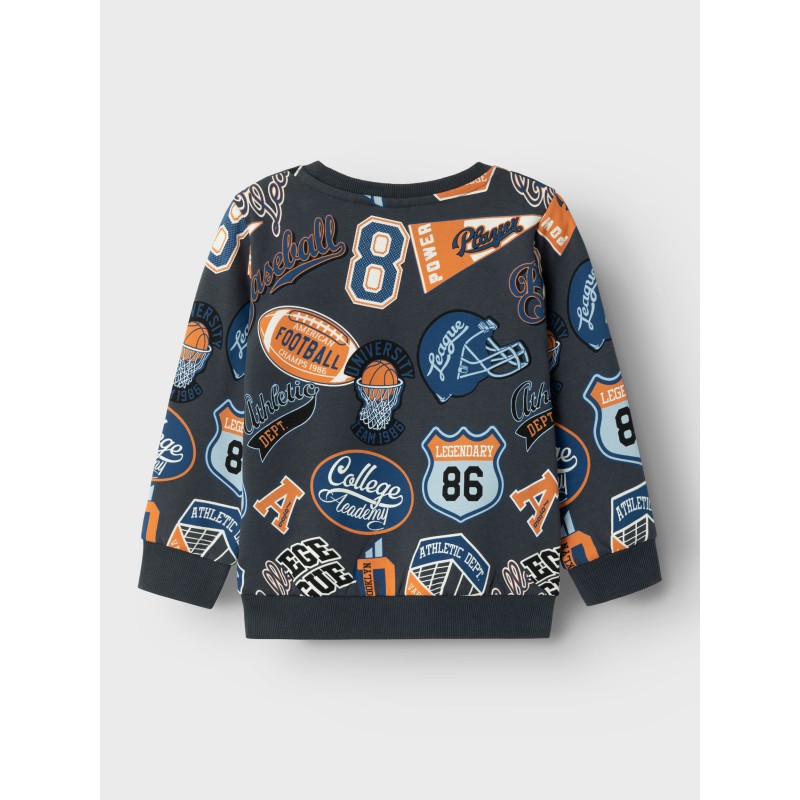 NAME IT Mini Think Sweatshirt - India Ink