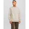 JACK & JONES Bradley Crew Sweatshirt - Moonbeam