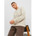 JACK & JONES Bradley Crew Sweatshirt - Moonbeam
