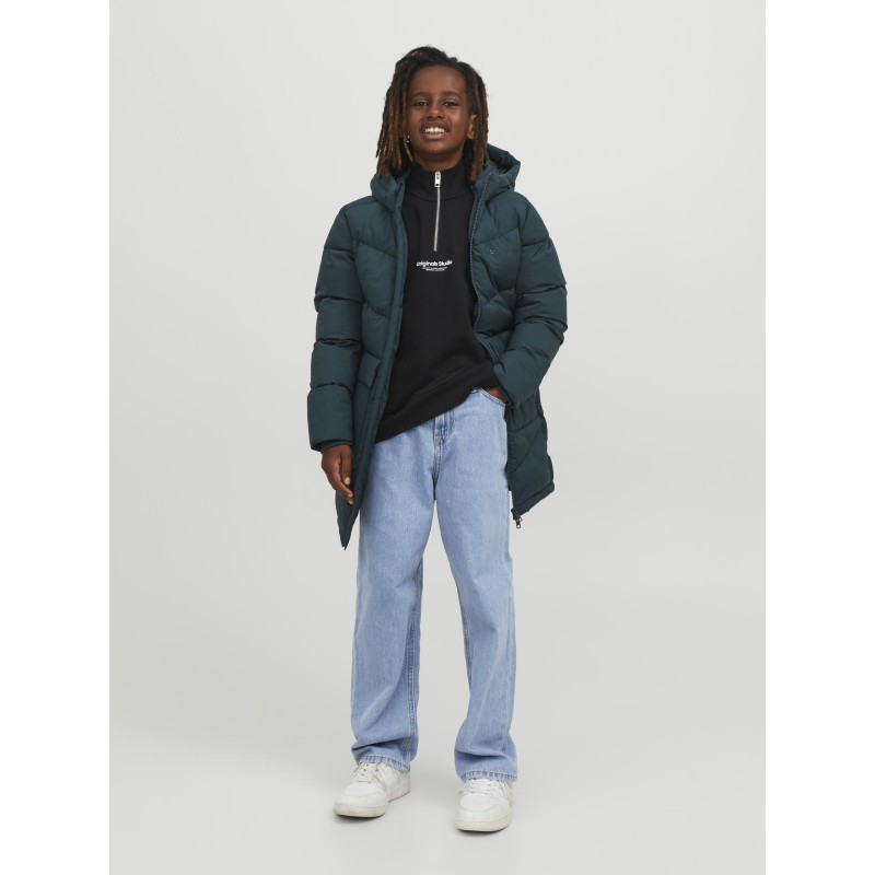 JACK & JONES Junior Alex Baggy Jeans - Blue Denim