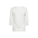 SOYACONCEPT Basis 3/4 T-shirt - Hvid