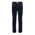 KIDS ONLY Emily Raw Jeans - Medium Blue Denim
