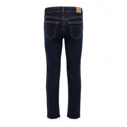 KIDS ONLY Emily Raw Jeans - Medium Blue Denim