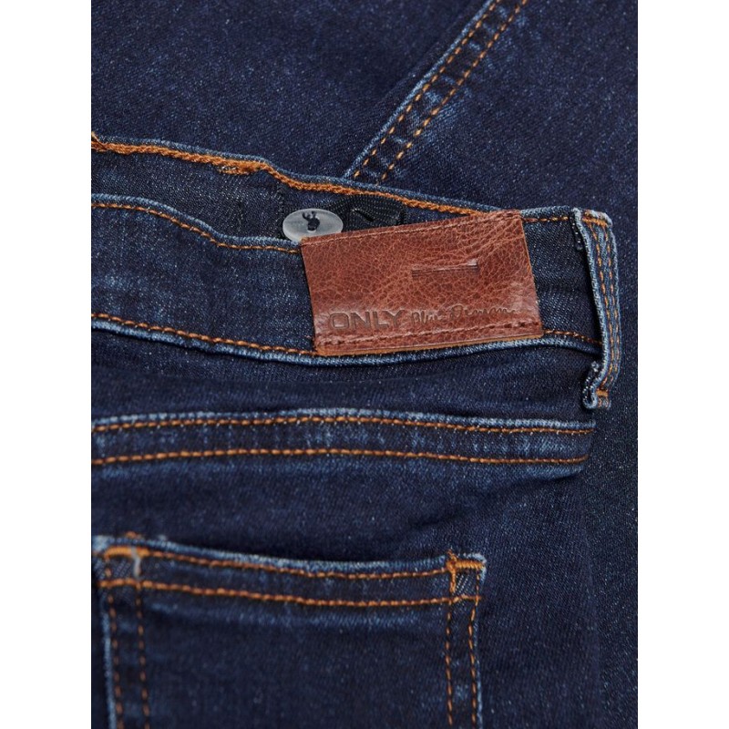 KIDS ONLY Emily Raw Jeans - Medium Blue Denim
