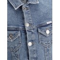 JACK & JONES Junior Stretch Denim Jakke - Medium Blue Denim