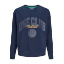 JACK & JONES JUNIOR Jorcole Volume Sweat Crew Neck Junior - Navy Blazer