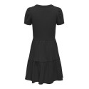 KIDS ONLY Nella S/S Kjole Jrs - Sort