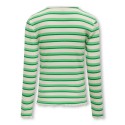 KIDS ONLY Evig Langærmet Rib Top Jrs - Cloud Dancer