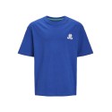 JACK & JONES Junior Cole Back Print T-shirt - Mazarine Blue