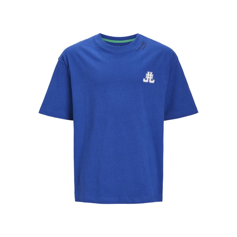 JACK & JONES Junior Cole Back Print T-shirt - Mazarine Blue