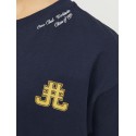 JACK & JONES Junior Cole Back Print T-shirt - Navy Blazer