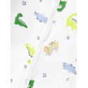NAME IT Baby Dino Natdragt - Bright Hvid
