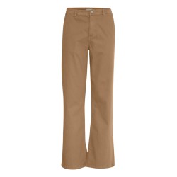 FRANSA Twill Hanna Bukser - Coca Mocha
