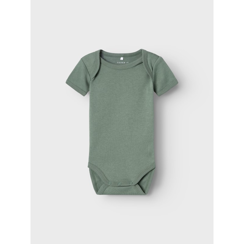 NAME IT Baby/Mini Dino S/S Body 2-Pak - Laurel Wreath