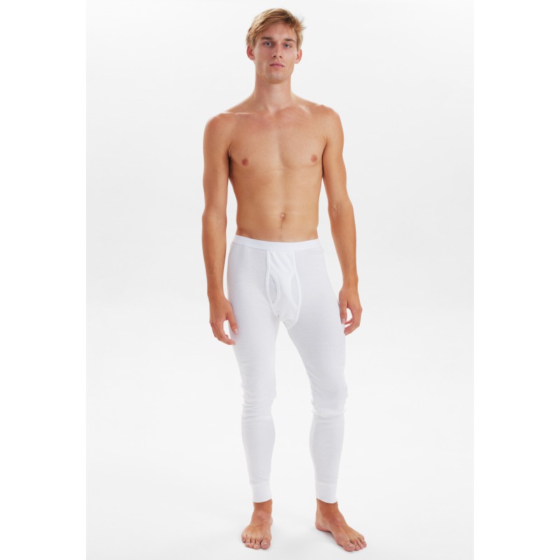 JBS Bomuld Long Johns  - Hvid